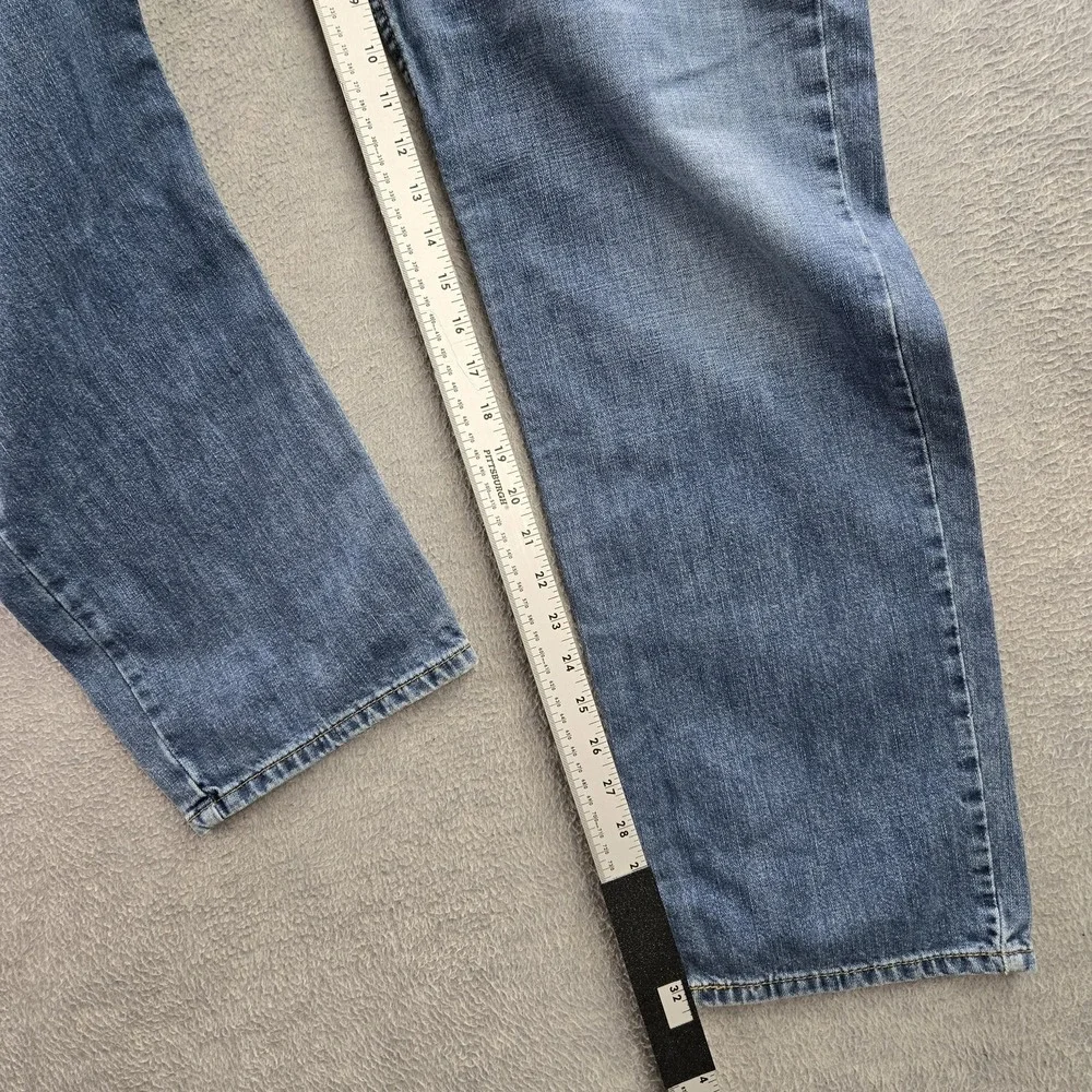 Levi's 550 Men Jeans 34X34 Blue Denim Relaxed Fit Button 32